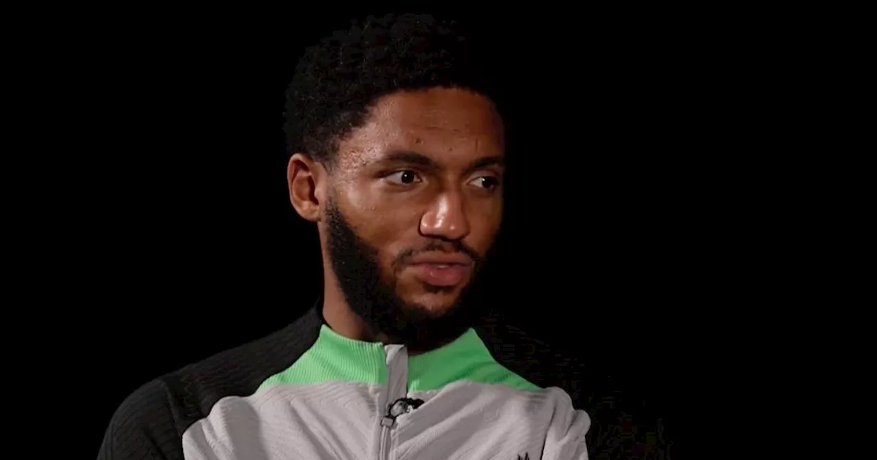 Joe Gomez makes frank Liverpool admission over Jurgen Klopp idea he hated