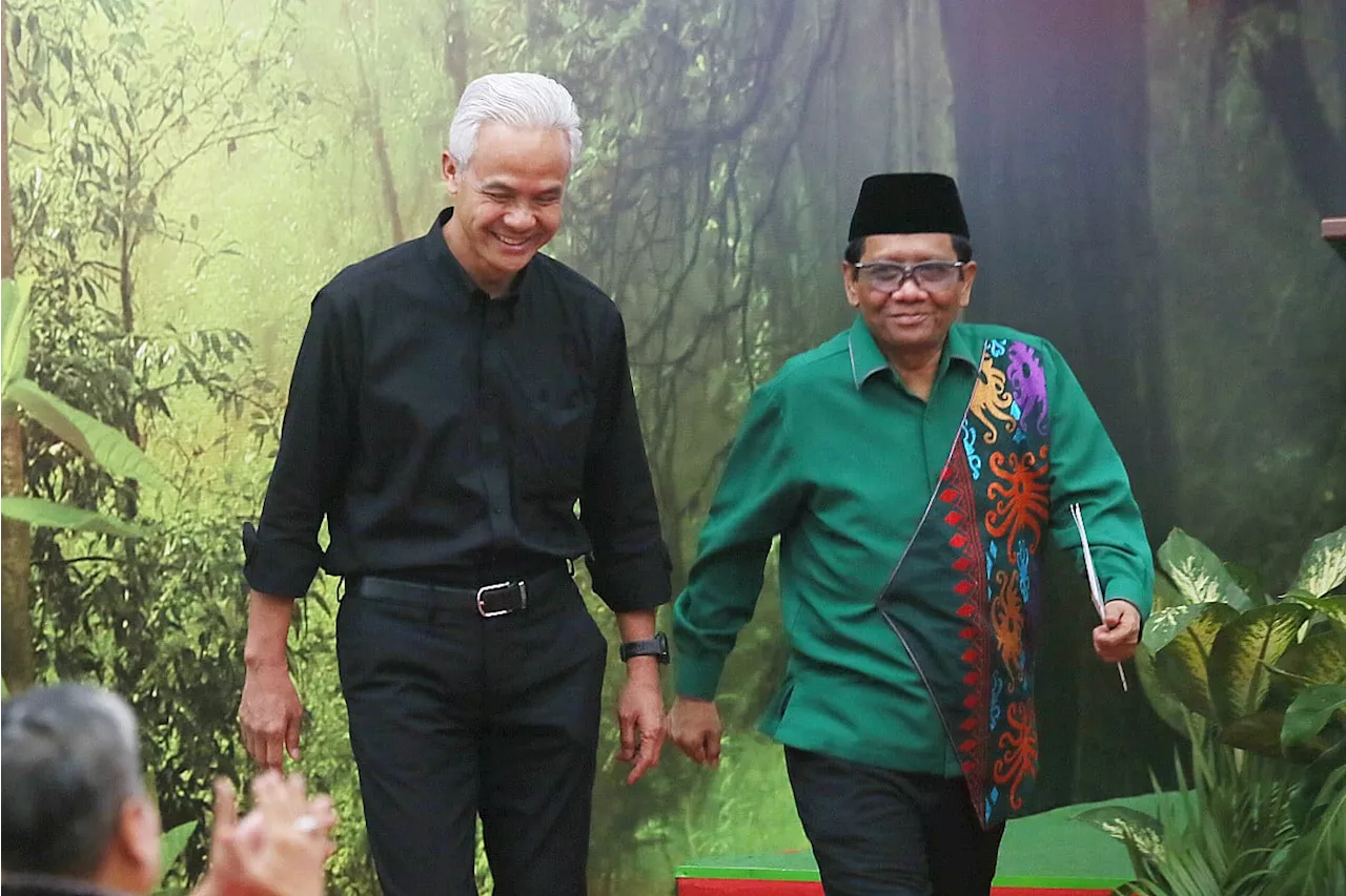 Capres dan cawapres Ganjar Pranowo-Mahfud MD Mengusung Visi Menuju Indonesia Unggul