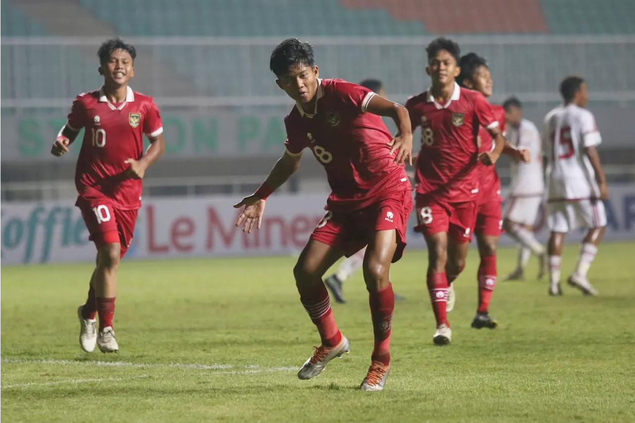 Skor Babak Pertama, Timnas U-17 Indonesia Imbang 1-1 Kontra Ekuador