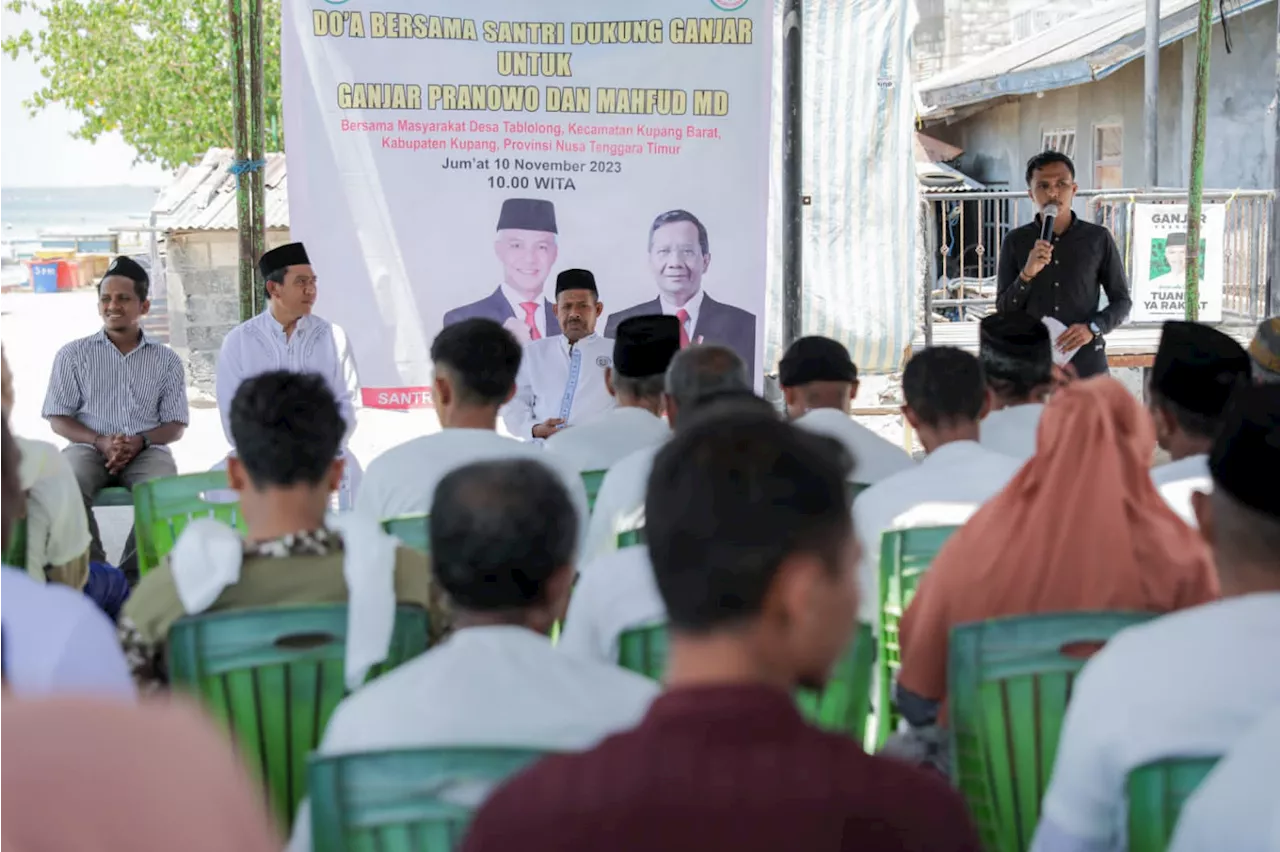 Warga Desa Tablolong Menggelar Doa Bersama untuk Kemenangan Ganjar Pranowo-Mahfud MD