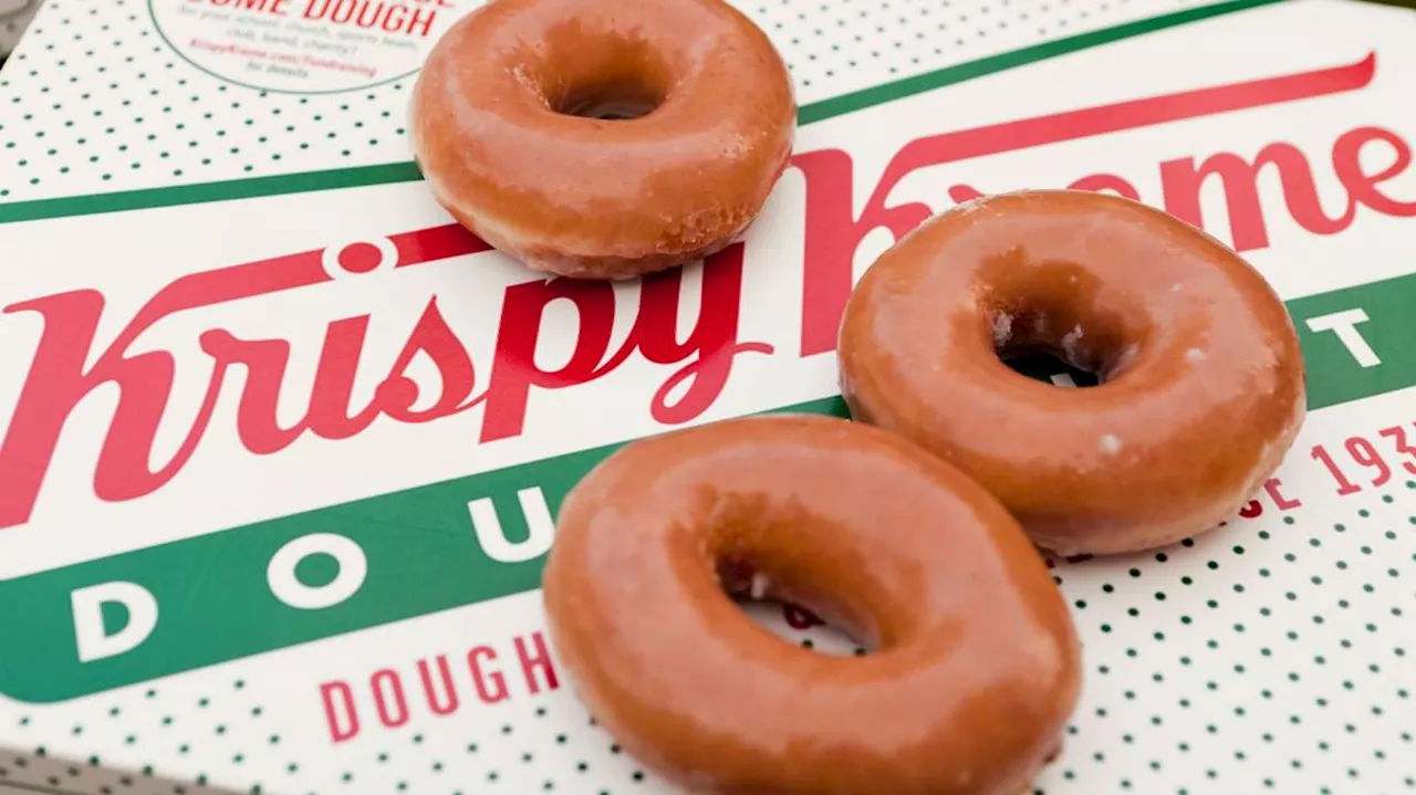 Krispy Kreme is giving away free boxes of donuts, but there's a trick to getting them