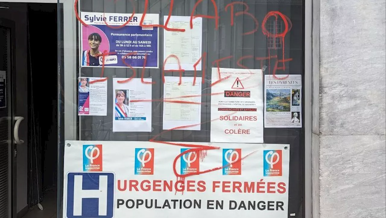 Hautes-Pyrénées : 'Collabo islamiste', la permanence de la députée Sylvie Ferre vandalisée