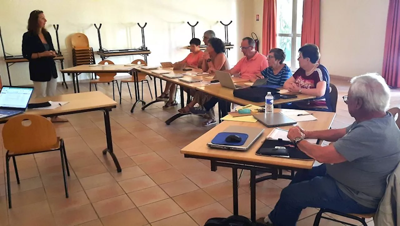 Verdun-en-Lauragais. Nos aînés en formation informatique