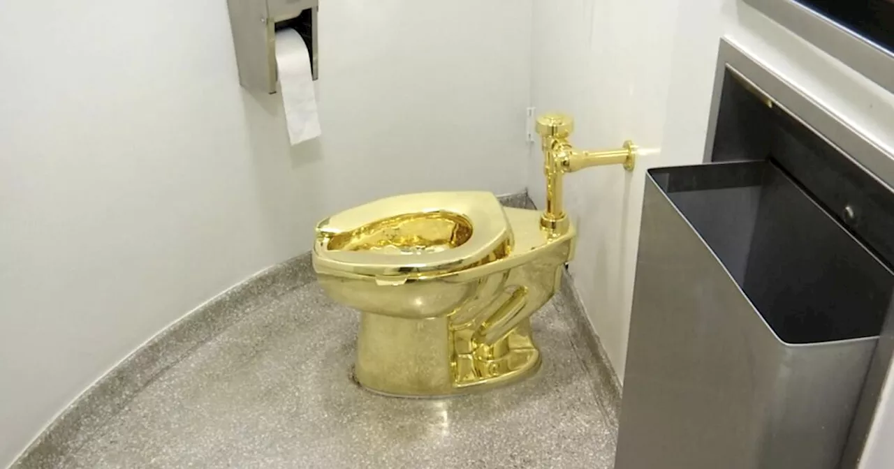 Four men accused of stealing 18-carat gold toilet from Winston Churchill's birthplace