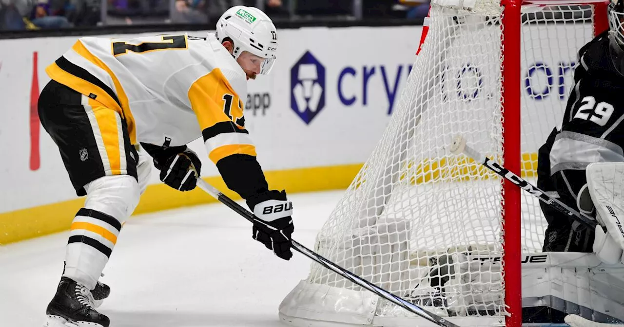 Rust's Overtime Goal Gives Penguins Sweep of California Road Trip