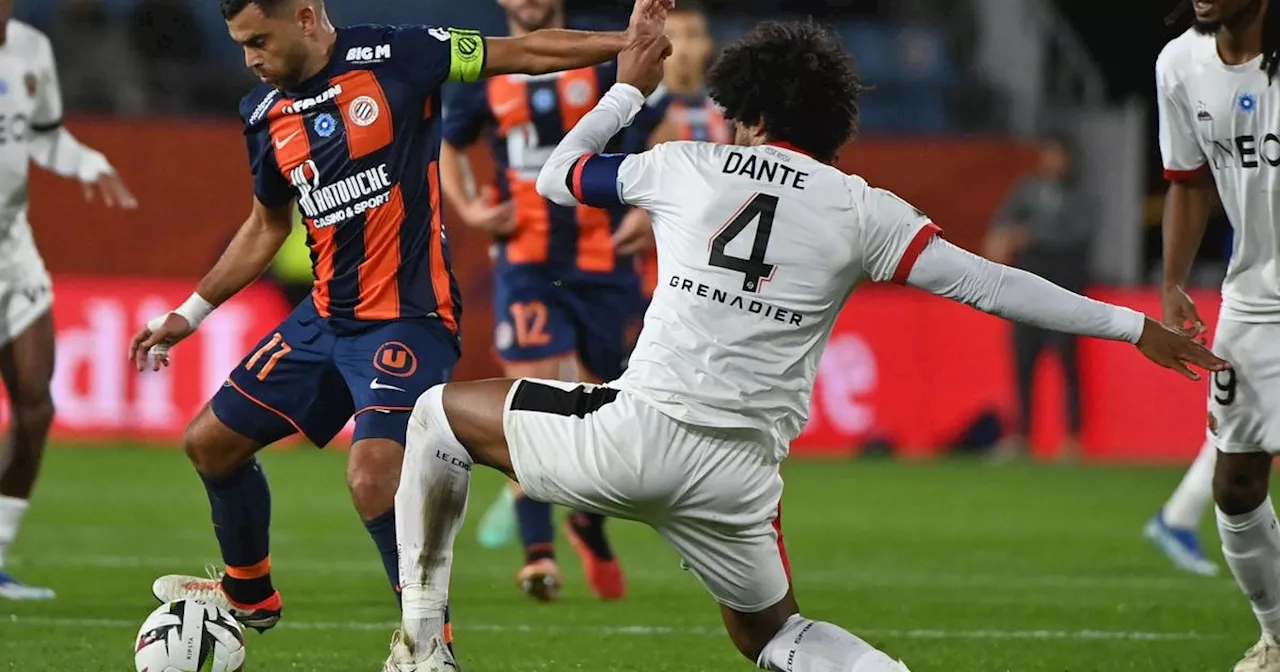 Ligue 1 : au bout de l'ennui, Montpellier accroche le leader niçois