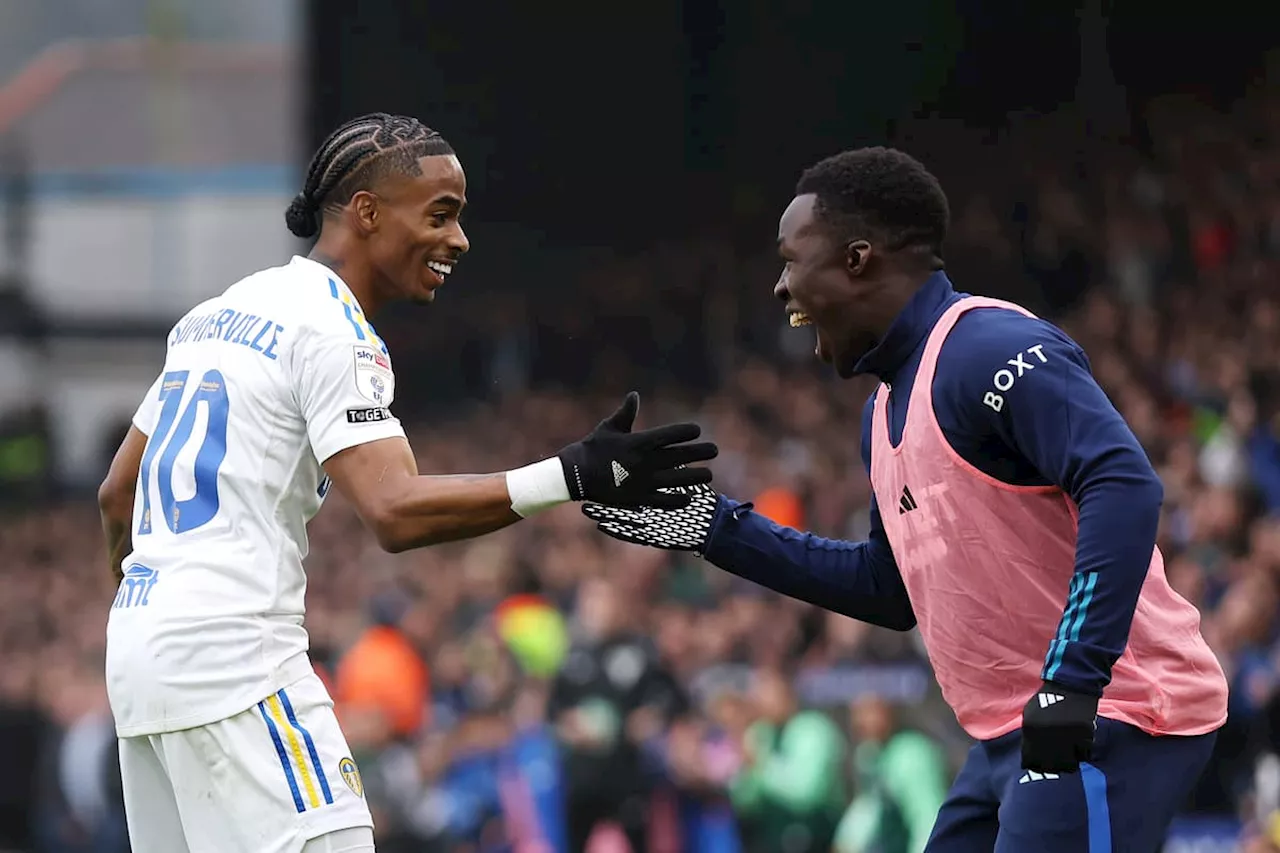 Leeds United star Willy Gnonto appears to laugh off 'unhappy' claim as Daniel Farke clarifies stance