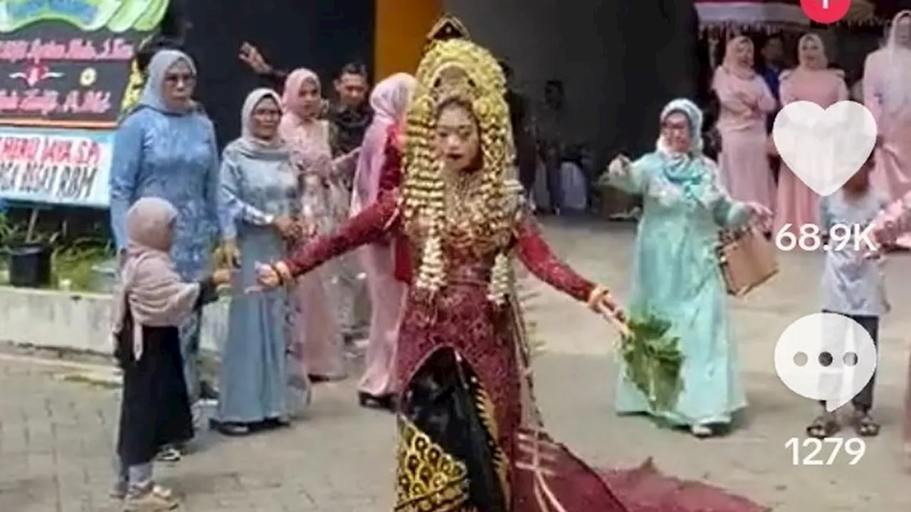 Video Viral Pengantin Wanita Kesurupan Arwah Leluhur di Pernikahannya