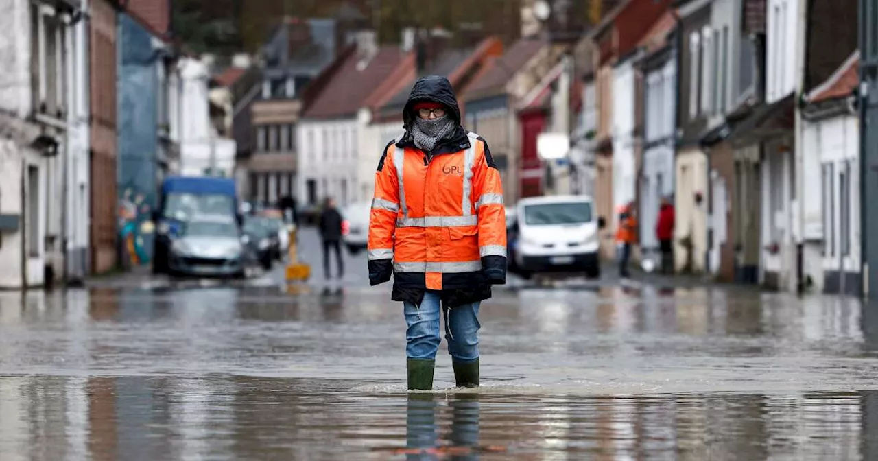 Pas-de-Calais : les inondations se poursuivent après une nuit de pluies diluviennes