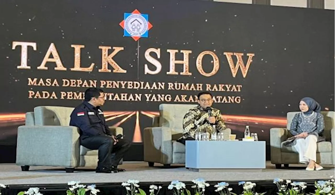 Anies Baswedan Ungkap Program Perumahan di Rakernas 2023