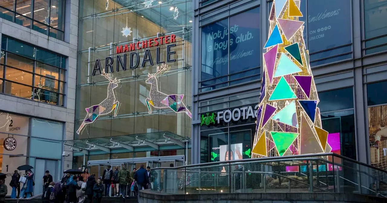 Arndale reveals its huge decorations as it gears up for Christmas Markets