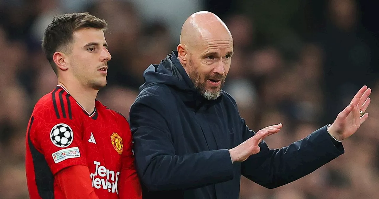 Erik ten Hag explains why Mason Mount is not starting for Manchester United