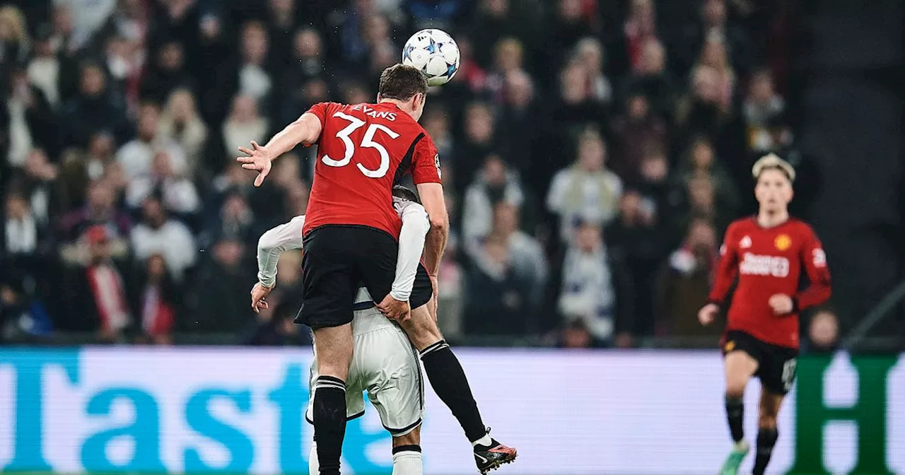 Jonny Evans ruled out for Manchester United's Premier League fixture against Luton Town