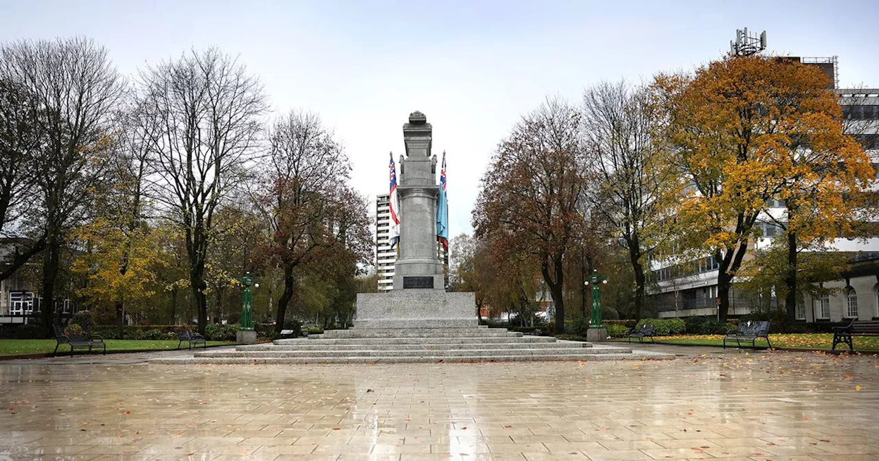 Two teenage boys charged with criminal damage to Rochdale Cenotaph