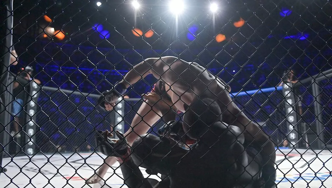 Ancien militaire français Benoit Saint-Denis combat à l'UFC pour le top 15 des poids légers