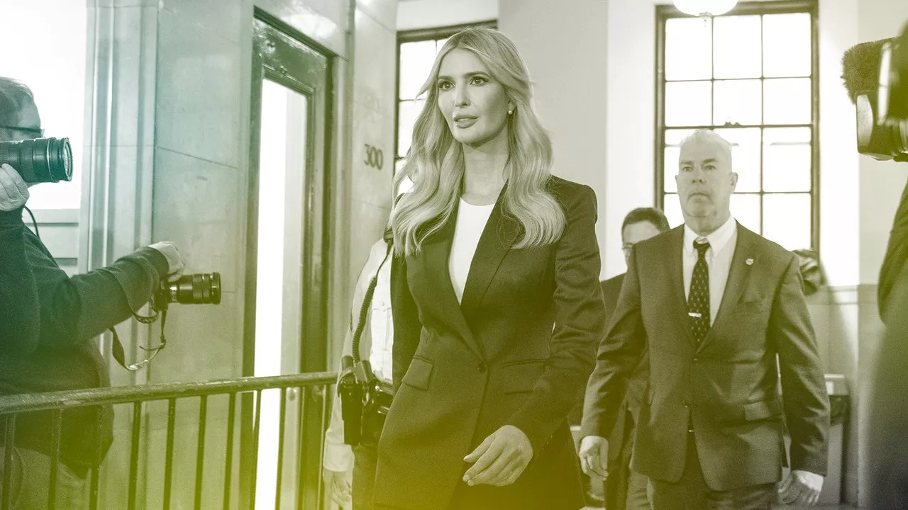 Ivanka Trump Appears as Reluctant Witness in Civil Charges Case