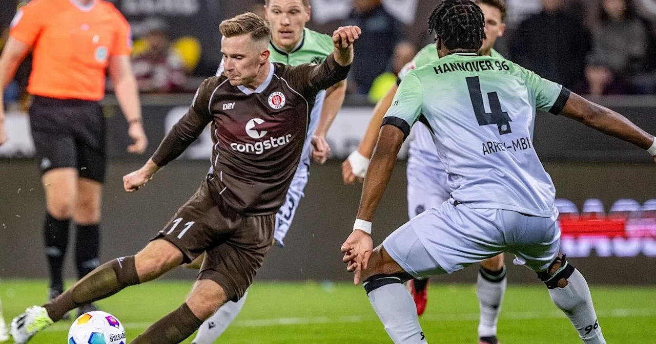 Krawalle begleiten Remis zwischen St. Pauli und Hannover