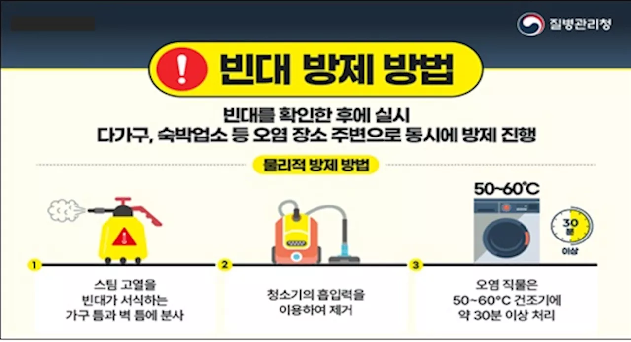 국립환경과학원, 내성 덜한 '빈대 살충제' 8개 제품 승인