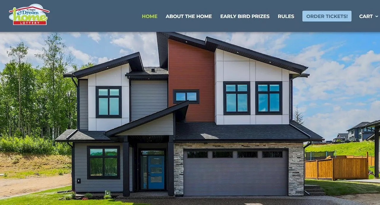 Prince George Hospice Dream Home Lottery Ticket Sales Deadline Approaching