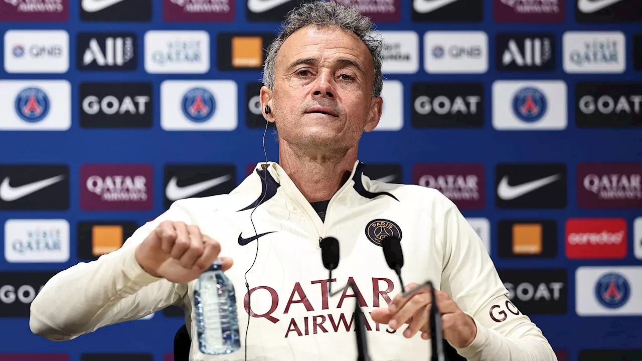 PSG: Luis Enrique balaie les critiques sur les résultats à l'extérieur, et assure ne rien vouloir changer