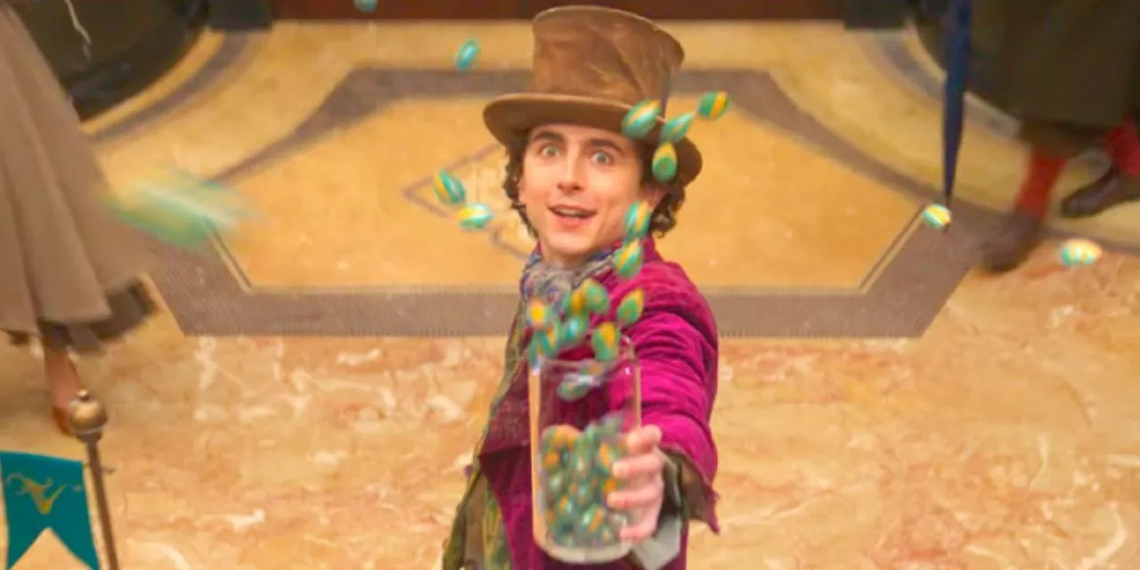 Timothée Chalamet Promotes Willy Wonka Movie in SNL Promo