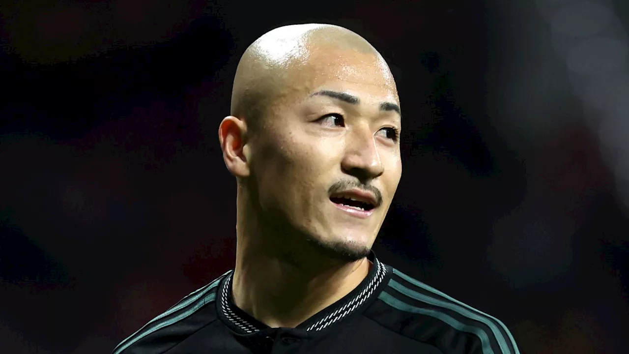 Daizen Maeda: Celtic forward faces six weeks out with knee injury suffered in defeat at Atletico Madrid