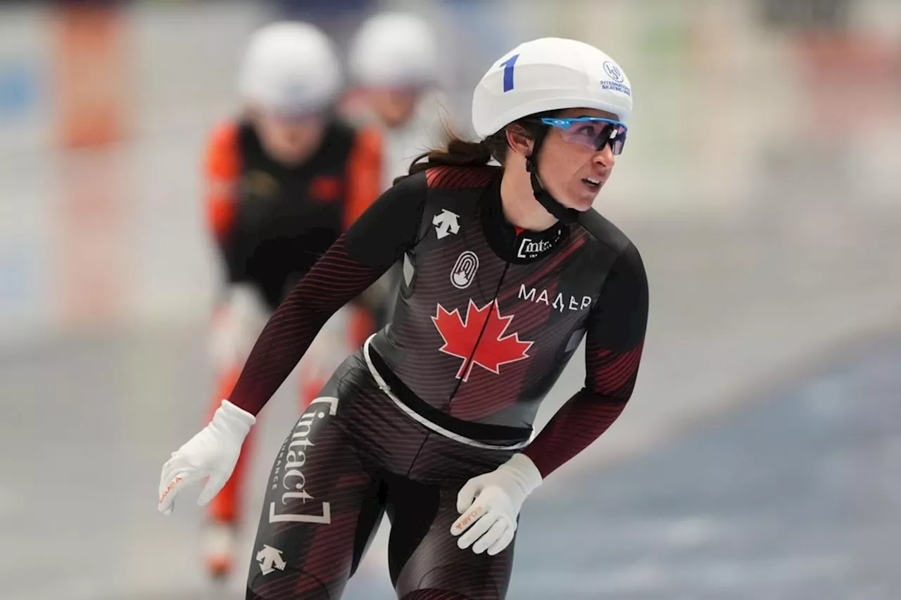 Canada's Ivanie Blondin wins mass start gold at World Cup speedskating stop in Japan