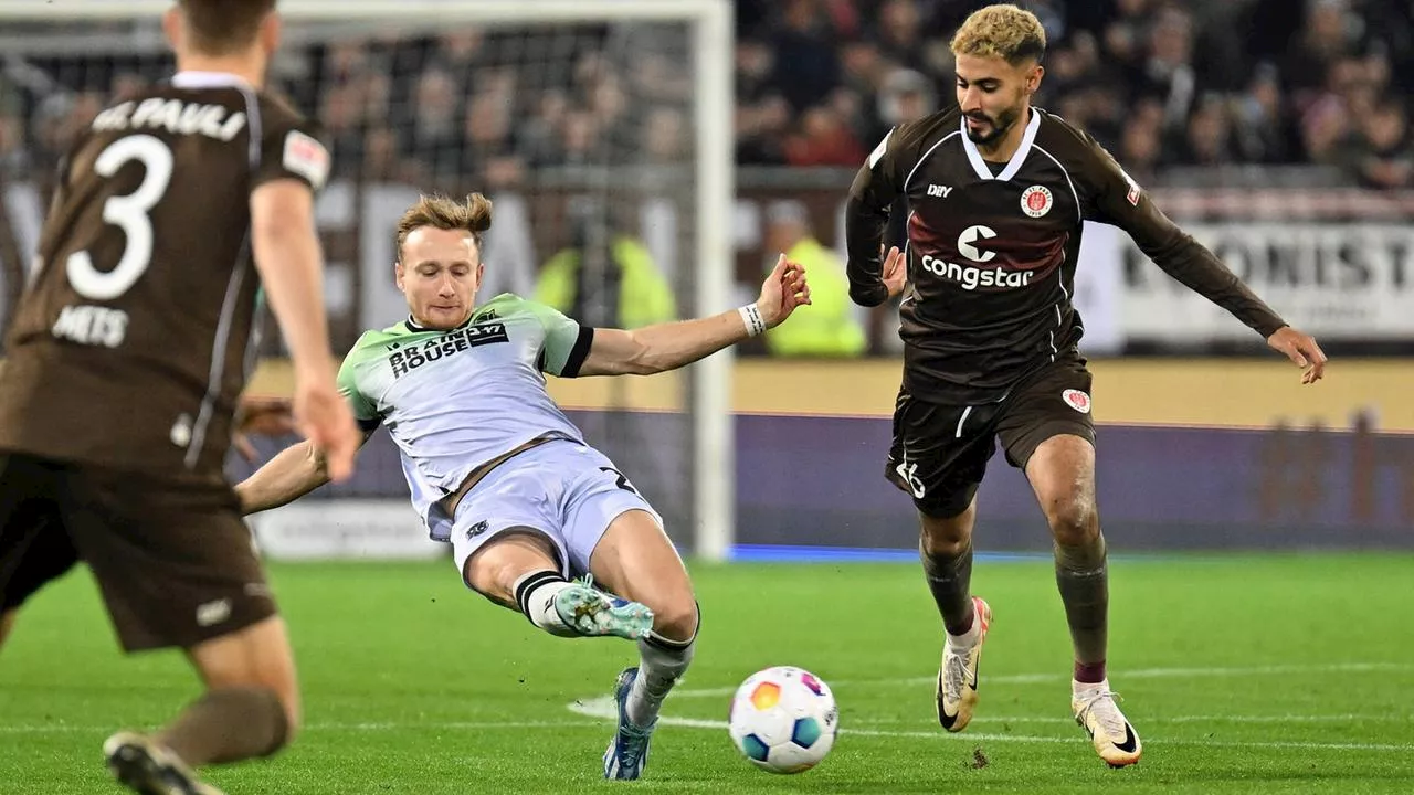 FC St. Pauli und Hannover 96 trennen sich torlos