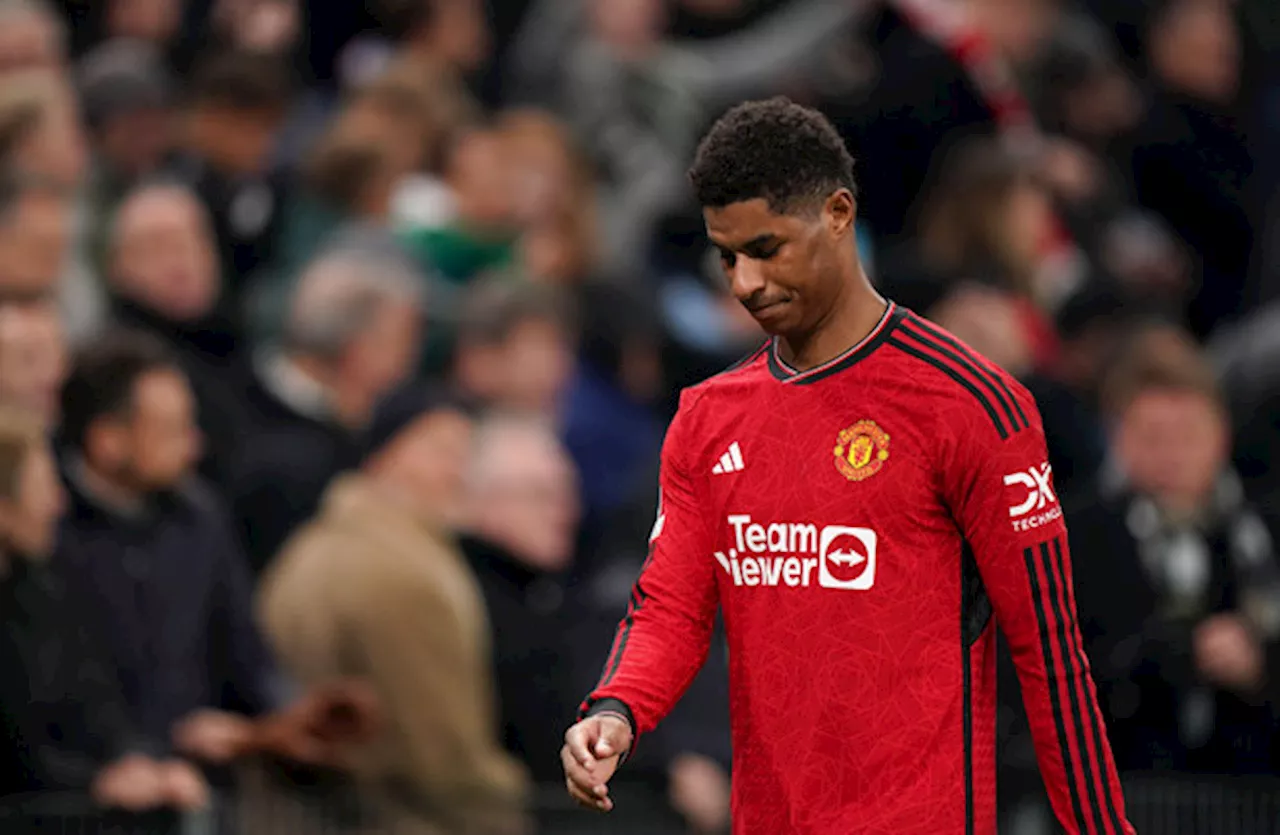 Ten Hag 'not happy' with Rashford's form at Manchester United