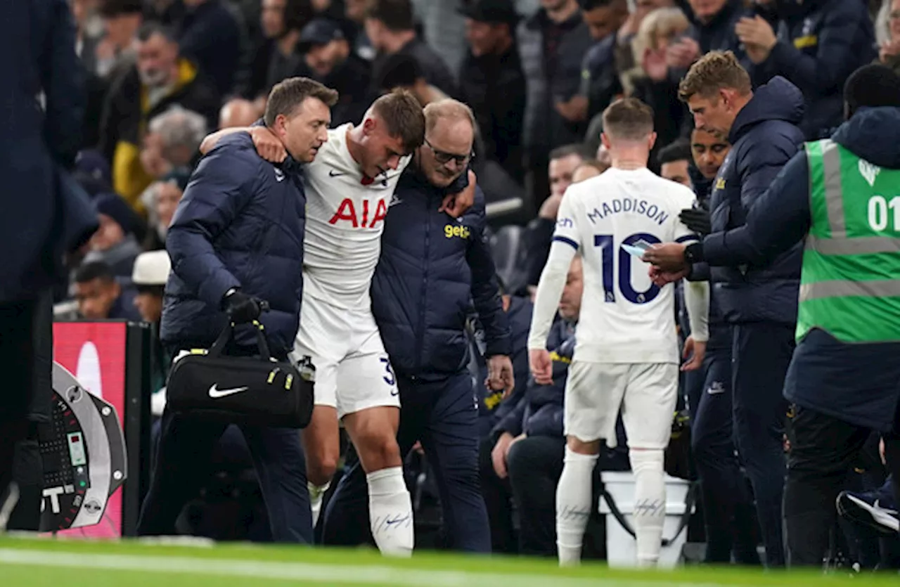 Tottenham to be without Van de Ven and Maddison until January