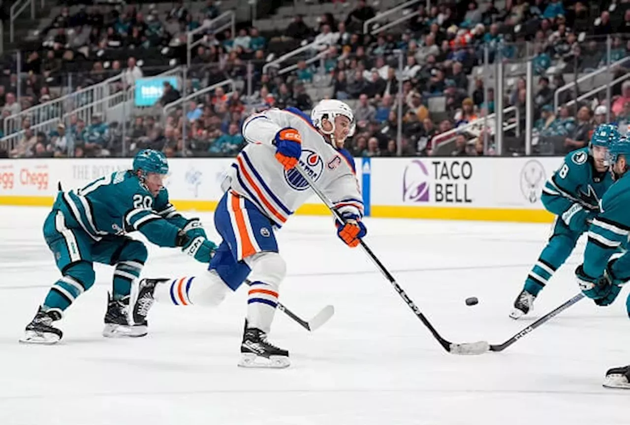 Oilers fall to bottom of NHL standings following loss to Sharks What’s