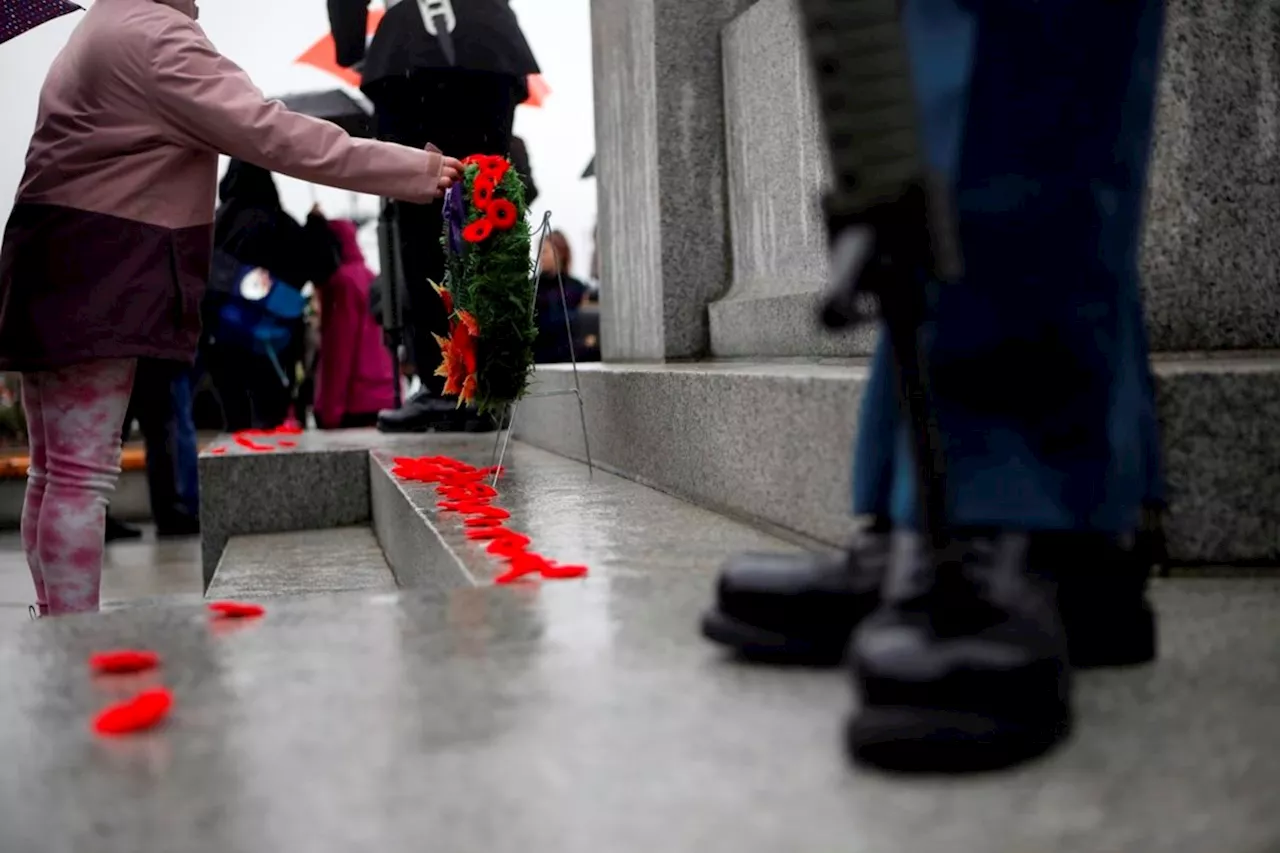 B.C. Remembrance Day events to be held rain or shine, with wild weather forecast