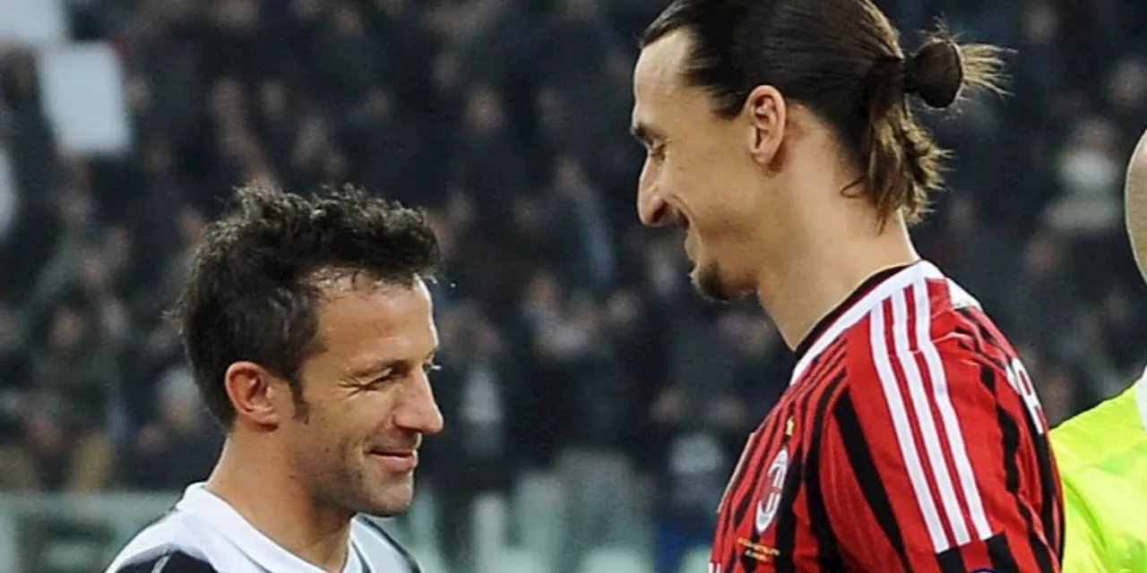 Ibra al Milan fa scattare la nostalgia juventina per Del Piero