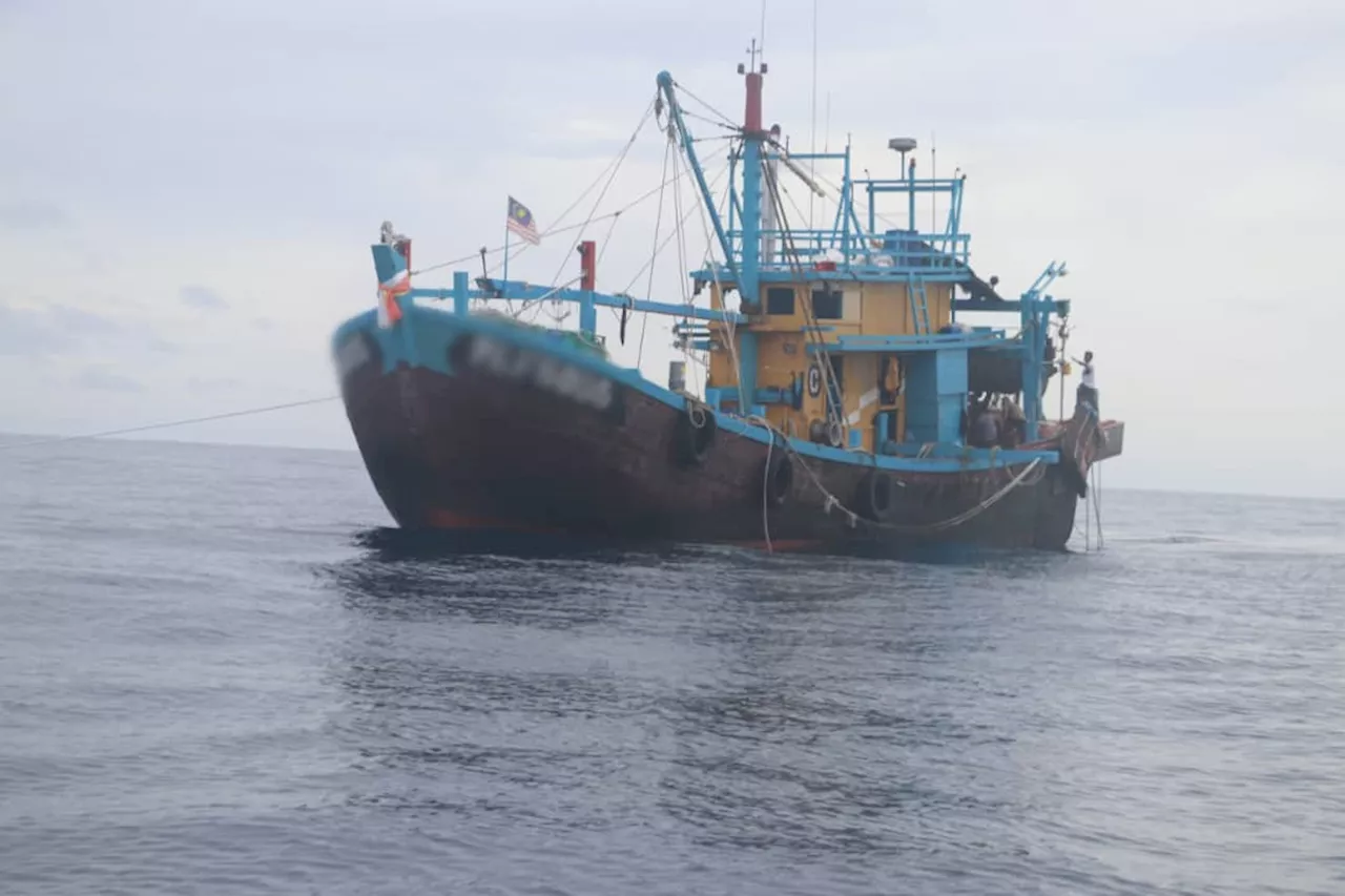 Lapan nelayan asing ditahan ceroboh perairan negara