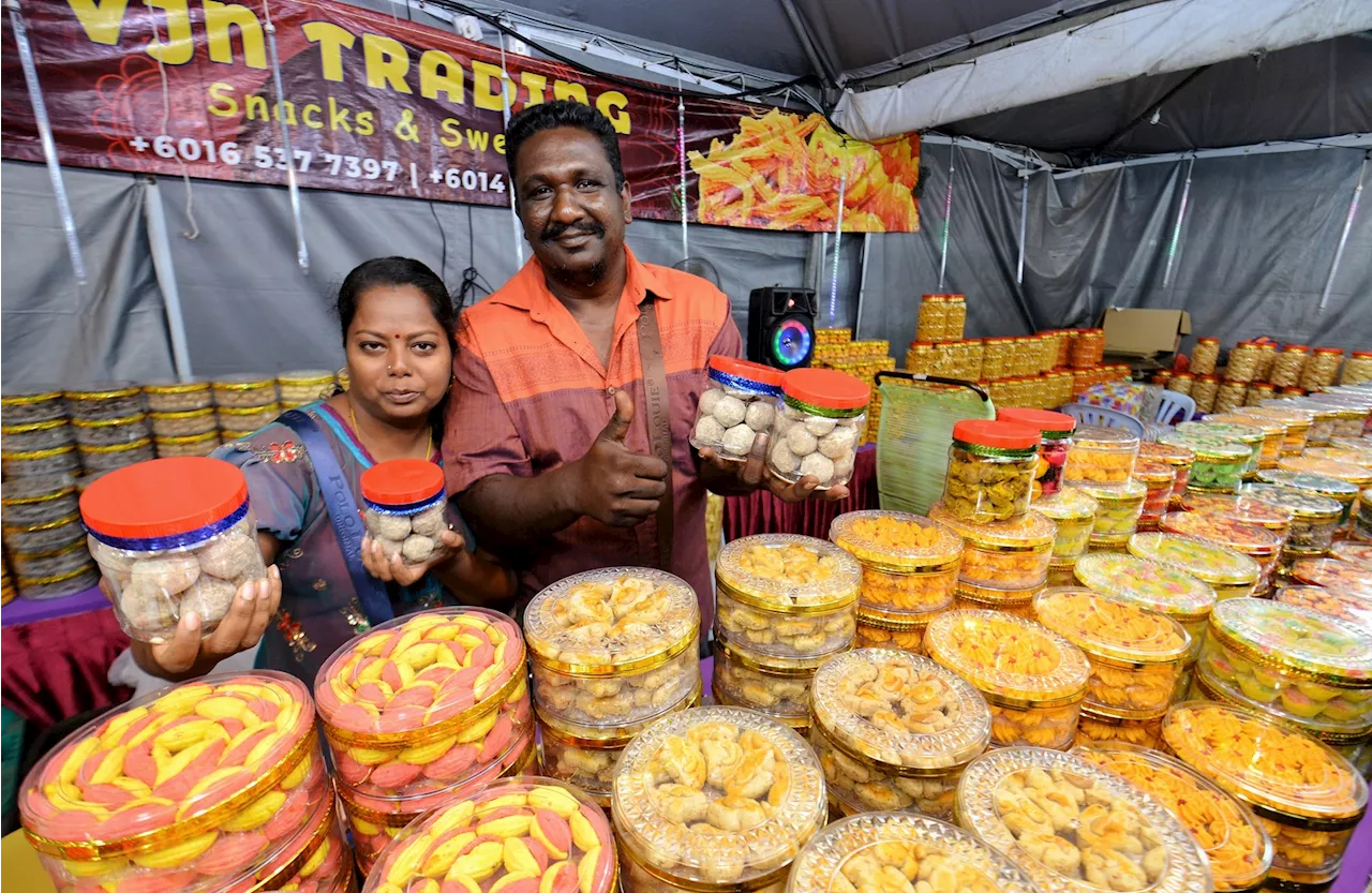 Trader maintains prices of traditional Indian snacks despite increase in raw material costs