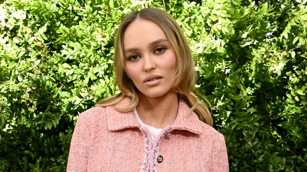 Lily-Rose Depp Ditches Grandma Grunge for Grandma Tweed