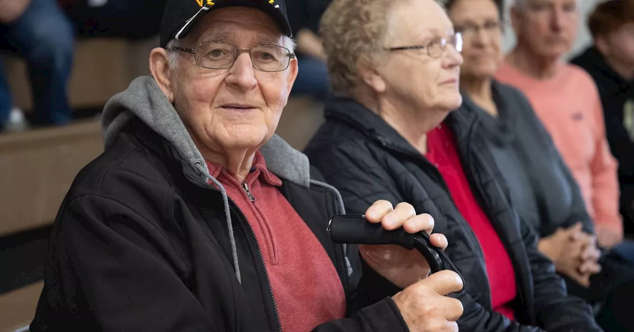 Chesterton Middle School hosts last Veterans Day program before building project divides the school in two