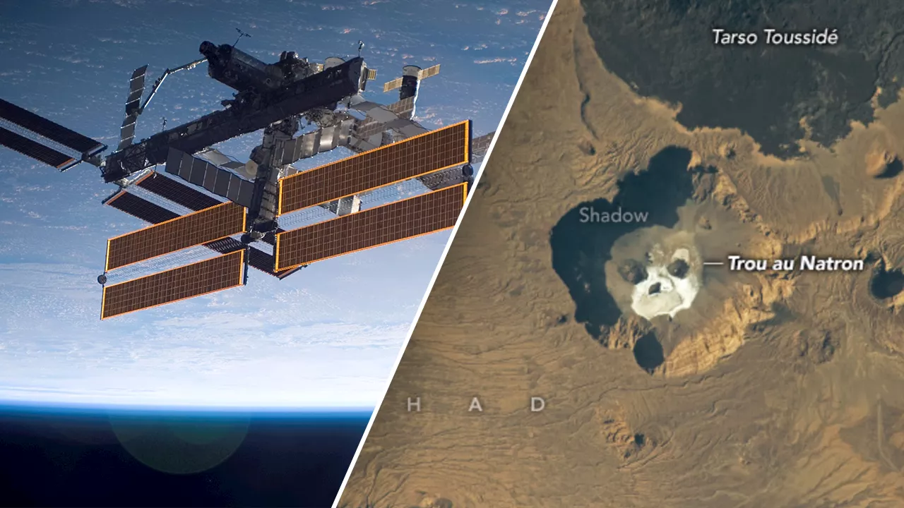 Space station astronaut spots ‘ghostly’ image staring at them from Earth