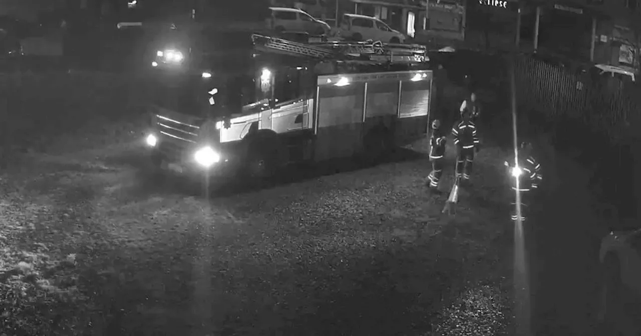 Johnstone property owner watched on CCTV as smoke billowed from building