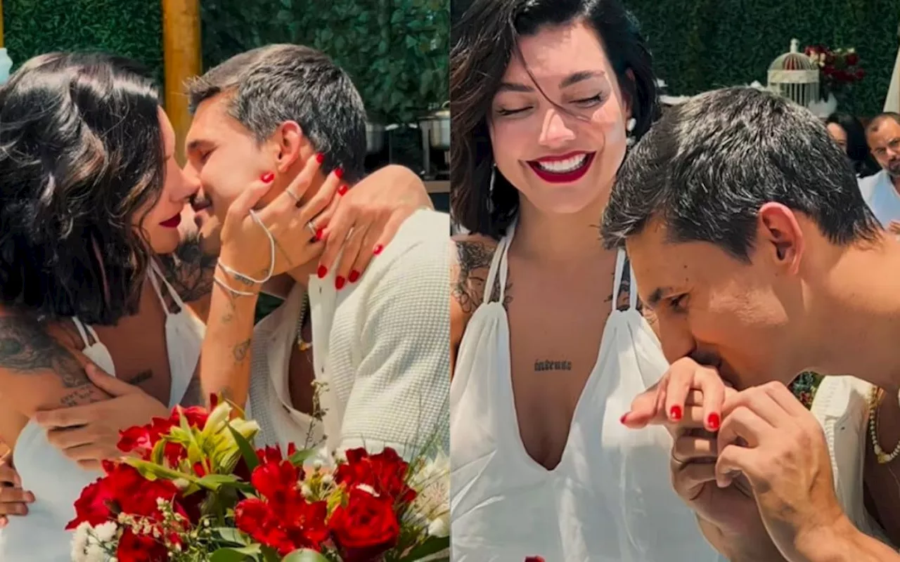 Influenciadora Gabi Prado compartilha vídeo do seu casamento civil