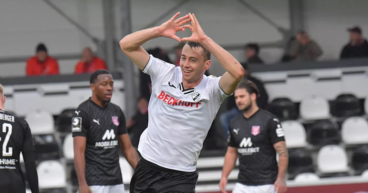 SC Verl springt durch 3:2-Heimerfolg gegen Halleschen FC auf Tabellenplatz drei