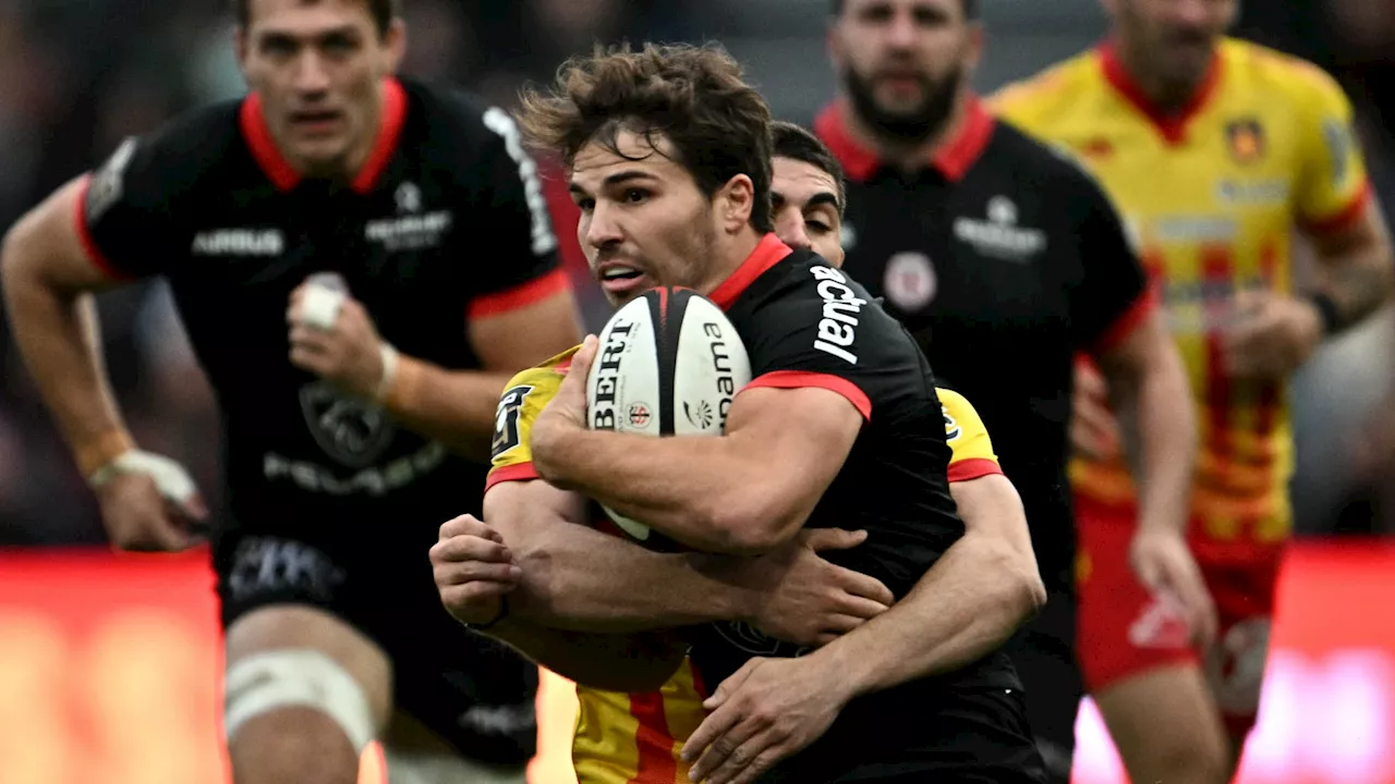 Toulouse-Perpignan: Antoine Dupont ovationné pour son retour en Top 14