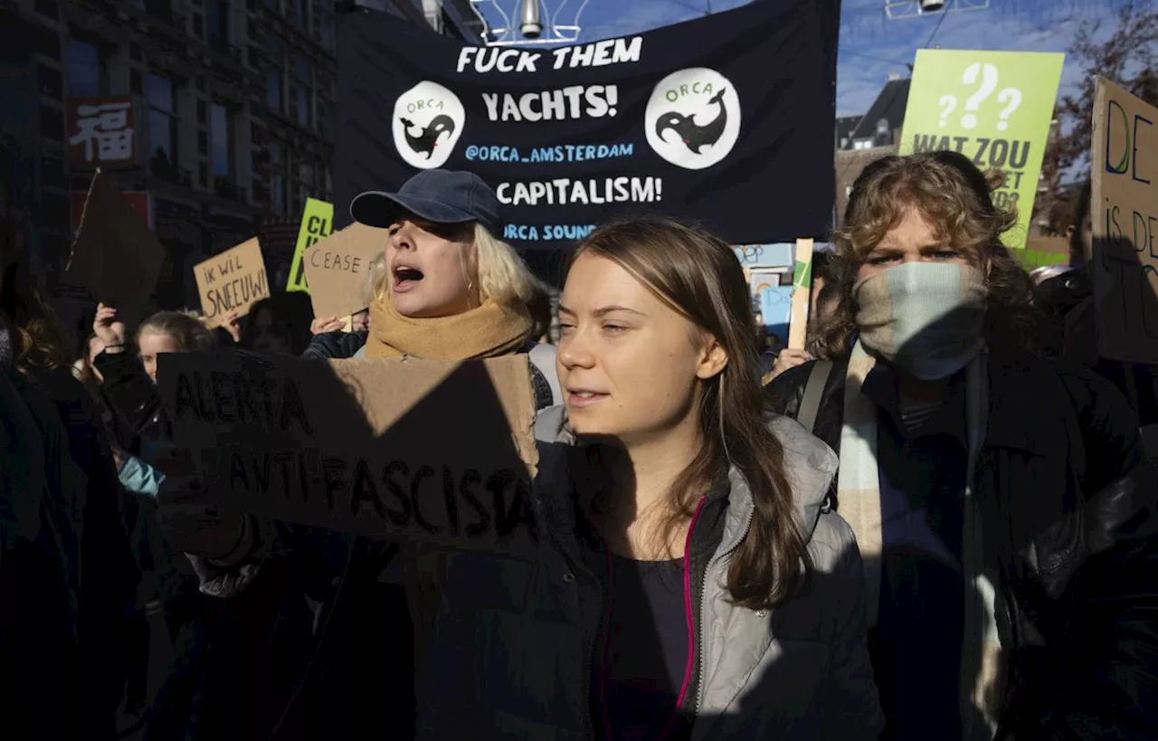 Pays-Bas : Greta Thunberg rejoint des dizaines de milliers de personnes à une manifestation sur le climat à Amsterdam