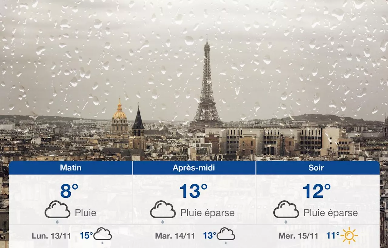 Météo Paris: prévisions du dimanche 12 novembre 2023