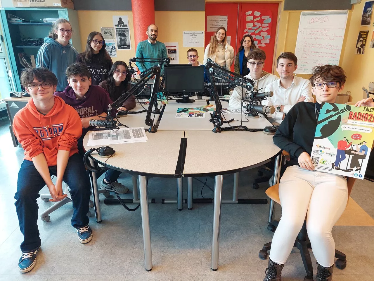 Nogent-le-Rotrou : pour la semaine de la radio, 250 lycéens passeront sur la bande FM