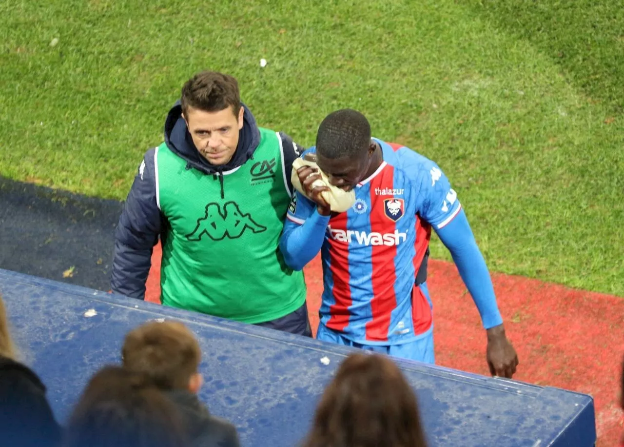 SM Caen. Qu'est-il arrivé à Dieudonné Debohi à la fin du match contre Quevilly ?