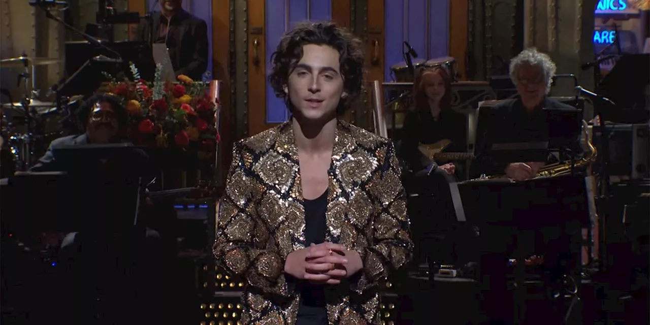 'SNL': Timothée Chalamet Let Out His Pent Out Need to Sing About His Work