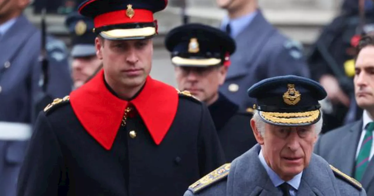 Prince William's body language at Remembrance event revealed 'inner tension'