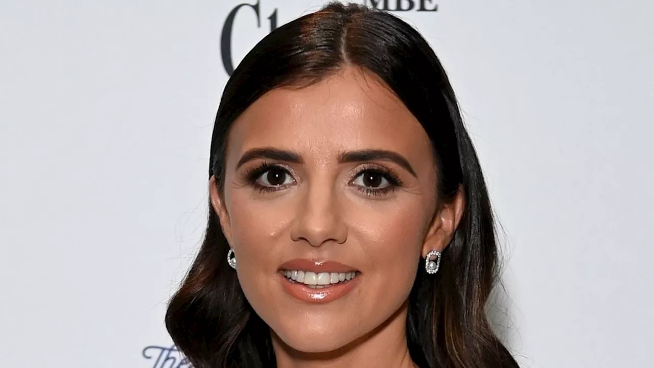 Lucy Mecklenburgh attends charity ball with fiancé Ryan Thomas