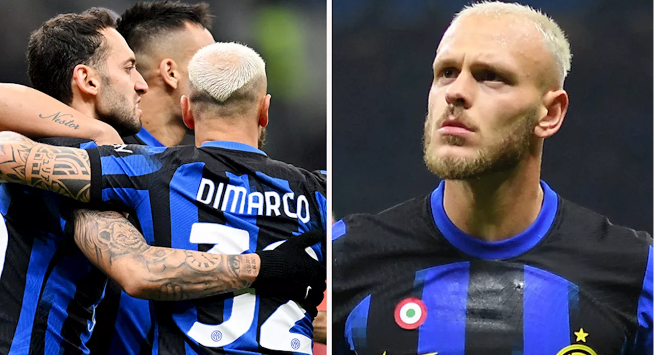 TV: Dimarcos drömmål räckte för Inter: 'Kandidat till årets mål'